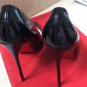 Christian LOUBOUTIN High Heels Black Size 38